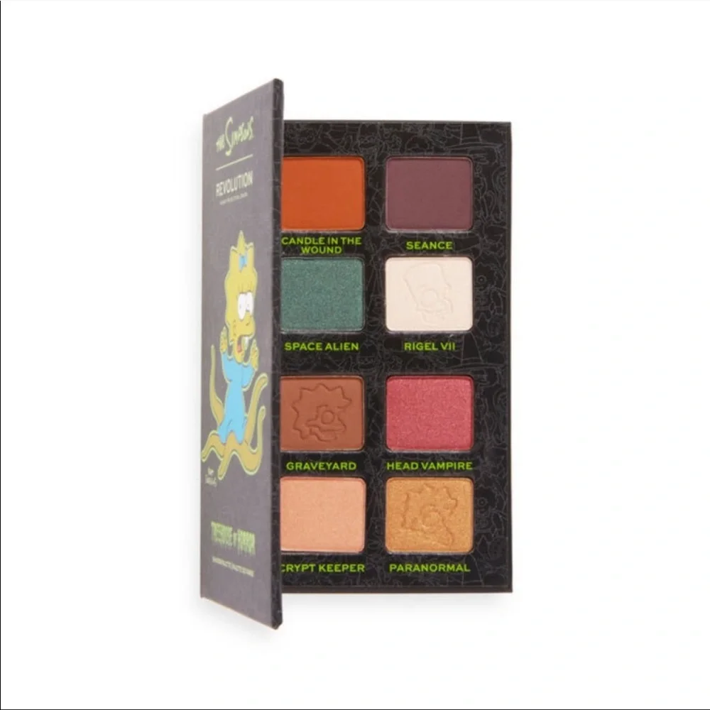 Revolution The Simpsons Mini Eyeshadow Palette Alien Maggie
